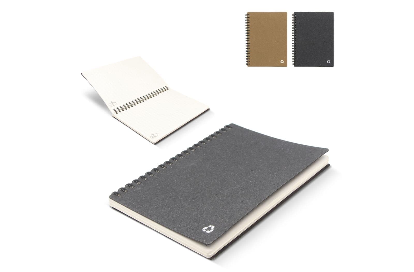 Notebook gerecycled leer Midi 1