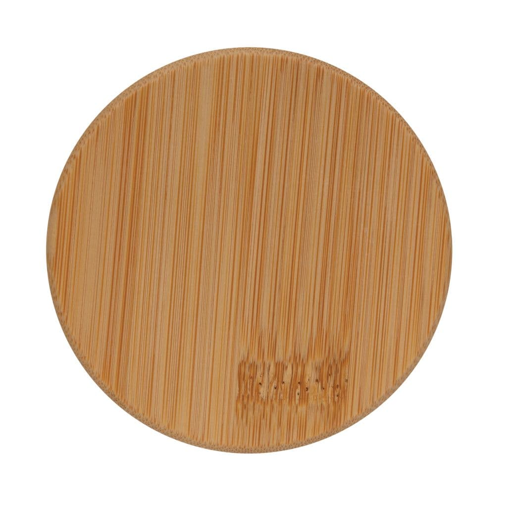 Dubbelwandig borosilicaatglas met bamboe deksel 250ml set thumbnail 5