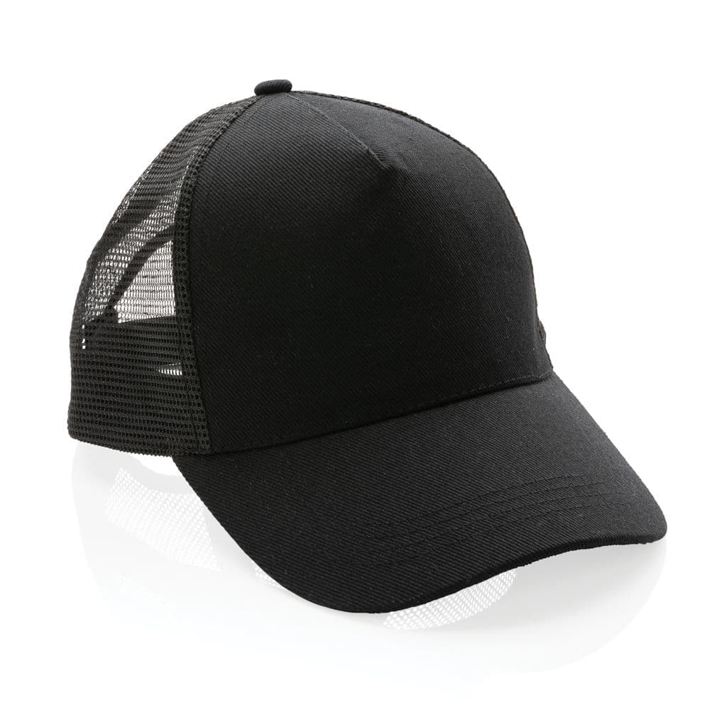 Impact AWARE™ 5 panel recycled katoenen truckercap thumbnail 4