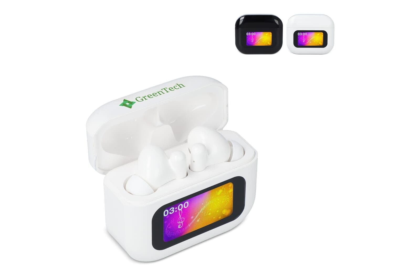 Draadloze ANC Oordopjes met touchscreen bediening 1