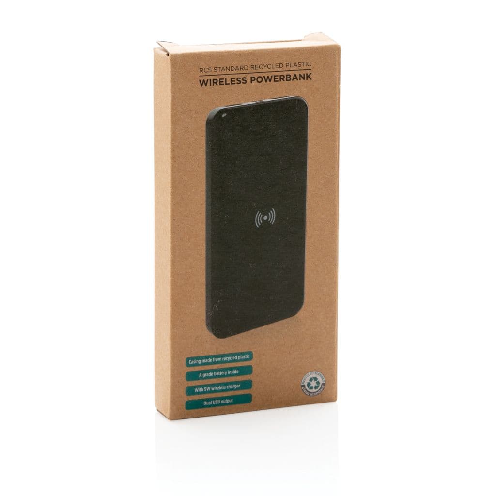 RCS standaard recycled plastic wireless powerbank thumbnail 7