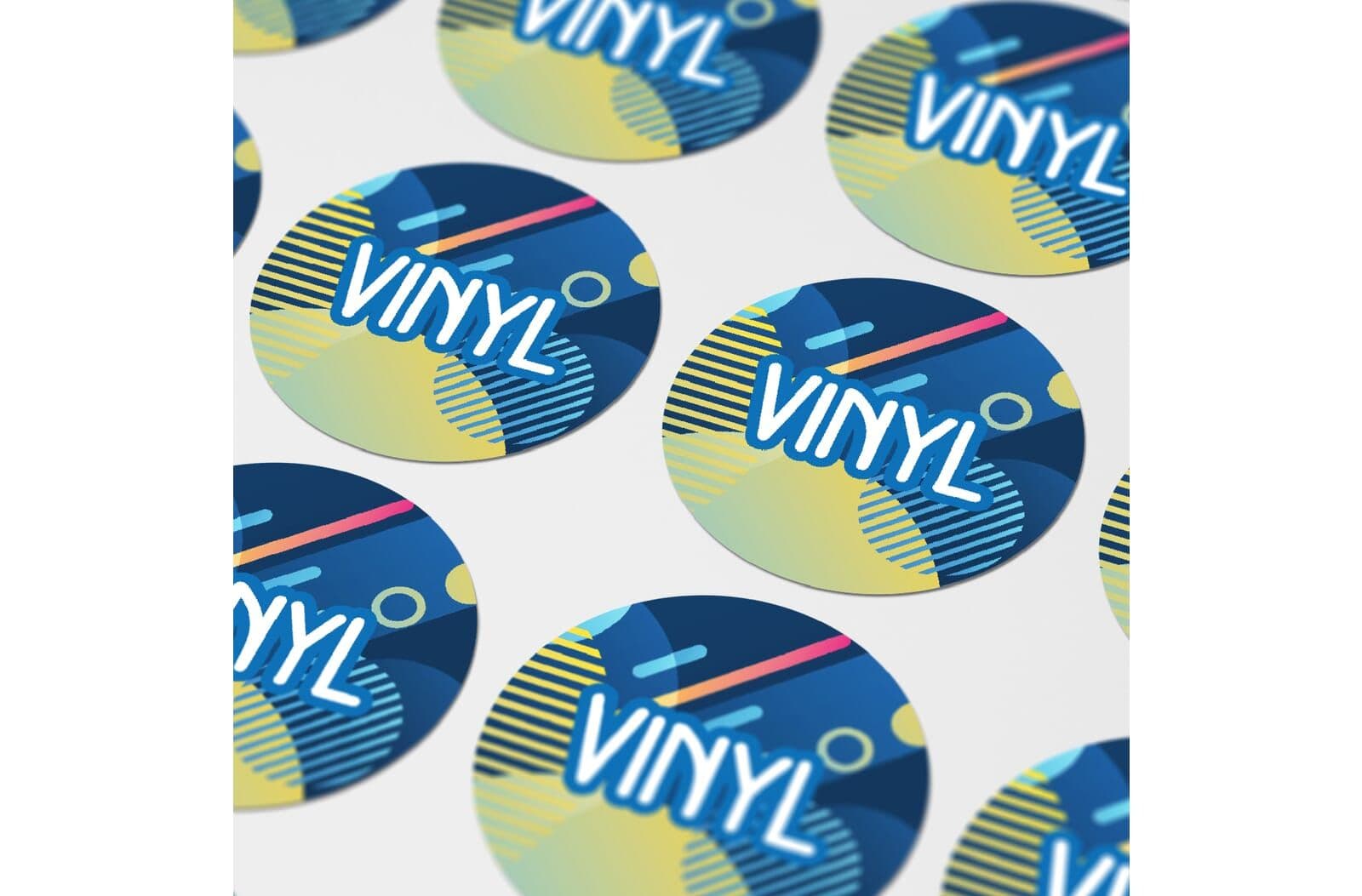 Vinyl Sticker Rond Ø 50 mm 1