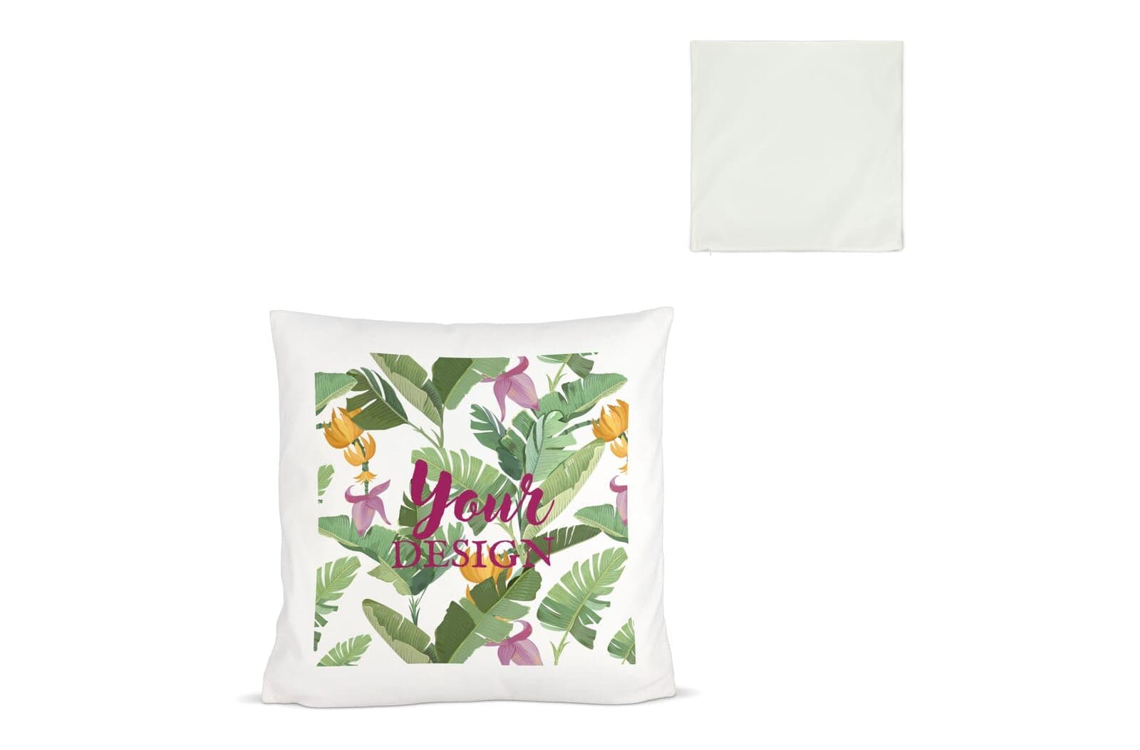 Kussenhoes van pluche & kussen 40x40 cm, sublimatiedruk 1