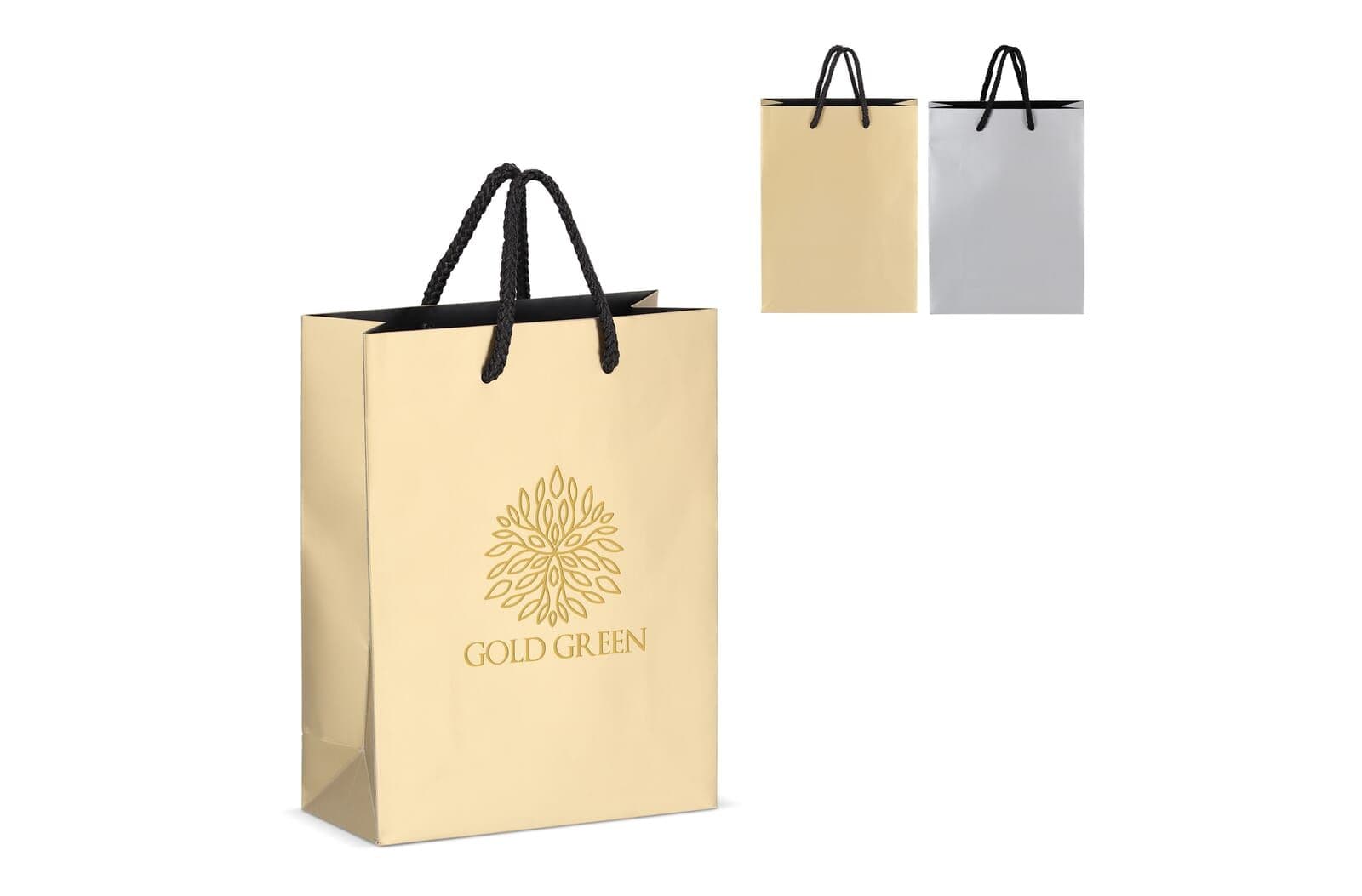 Papieren cadeautas 18 x 8 x 24cm 200g/m² 1