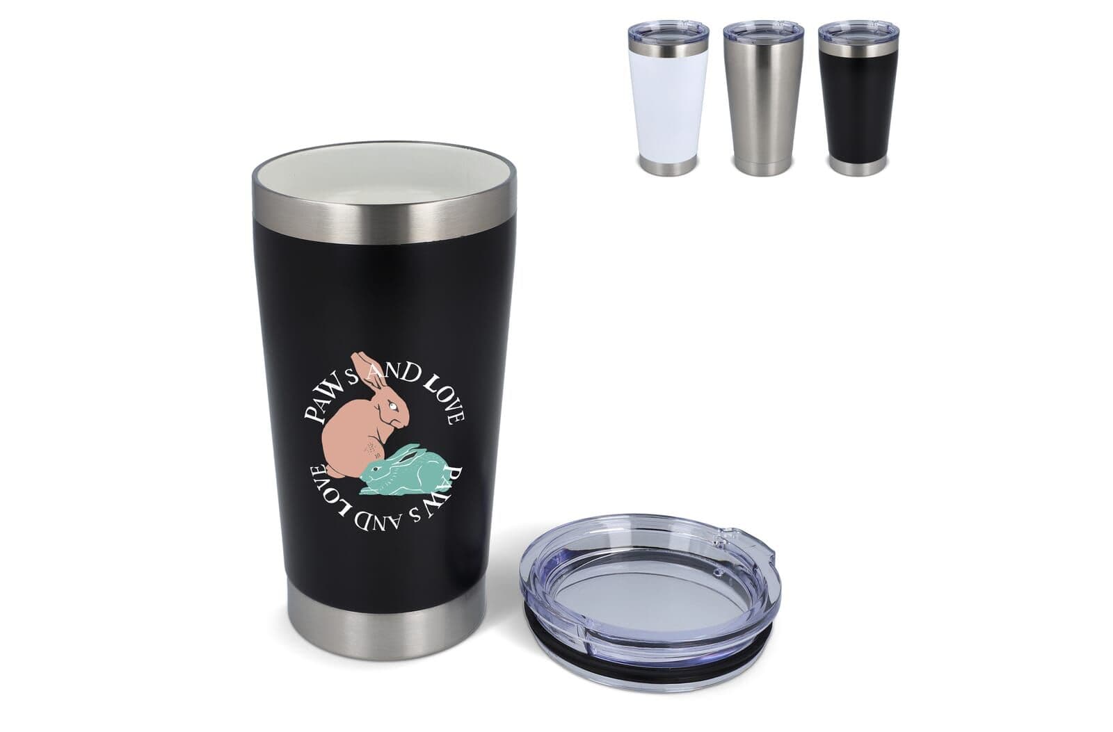 T-ceramic thermosbeker met deksel Cango 500ml 1