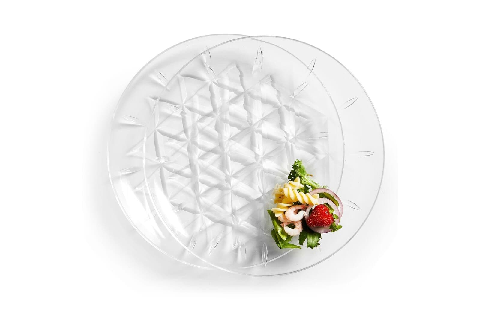 Sagaform Acryl picknick groot bord set van 2 Ø26cm 1