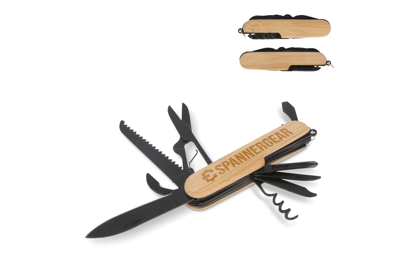 Multitool bamboe 9 functies 1