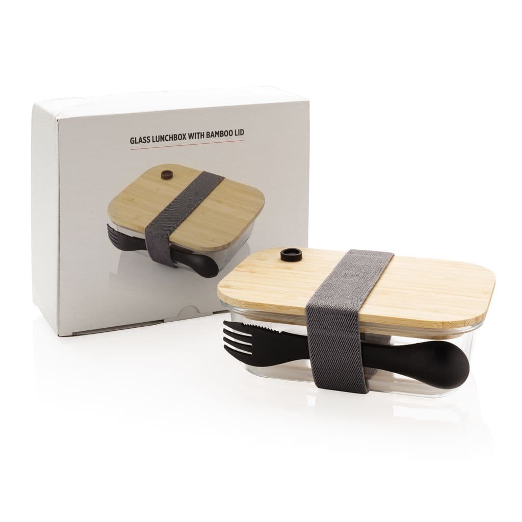 Glazen lunchbox met bamboe deksel thumbnail 3