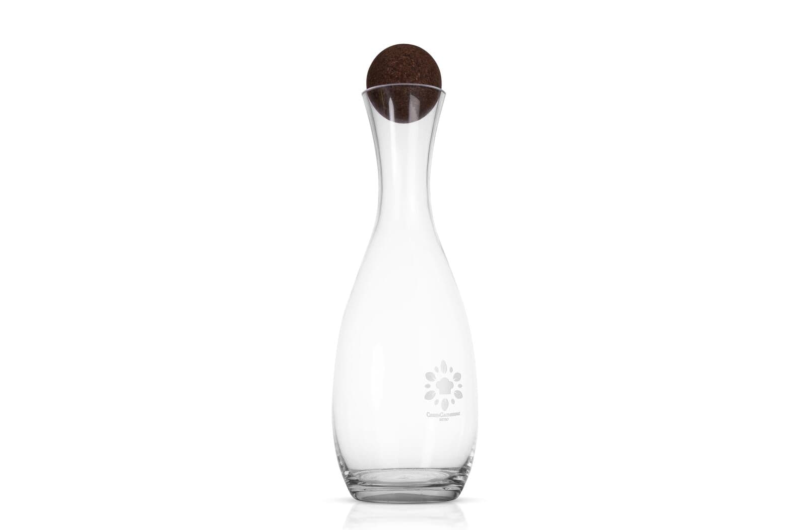 Sagaform Nature karaf met kurkstopper 1,5 liter 1