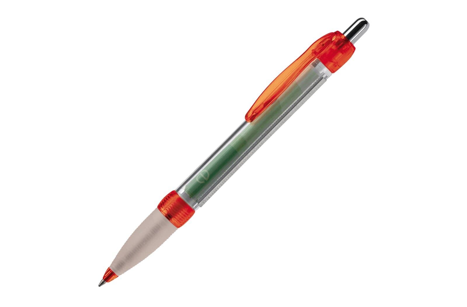Transparant / Rood