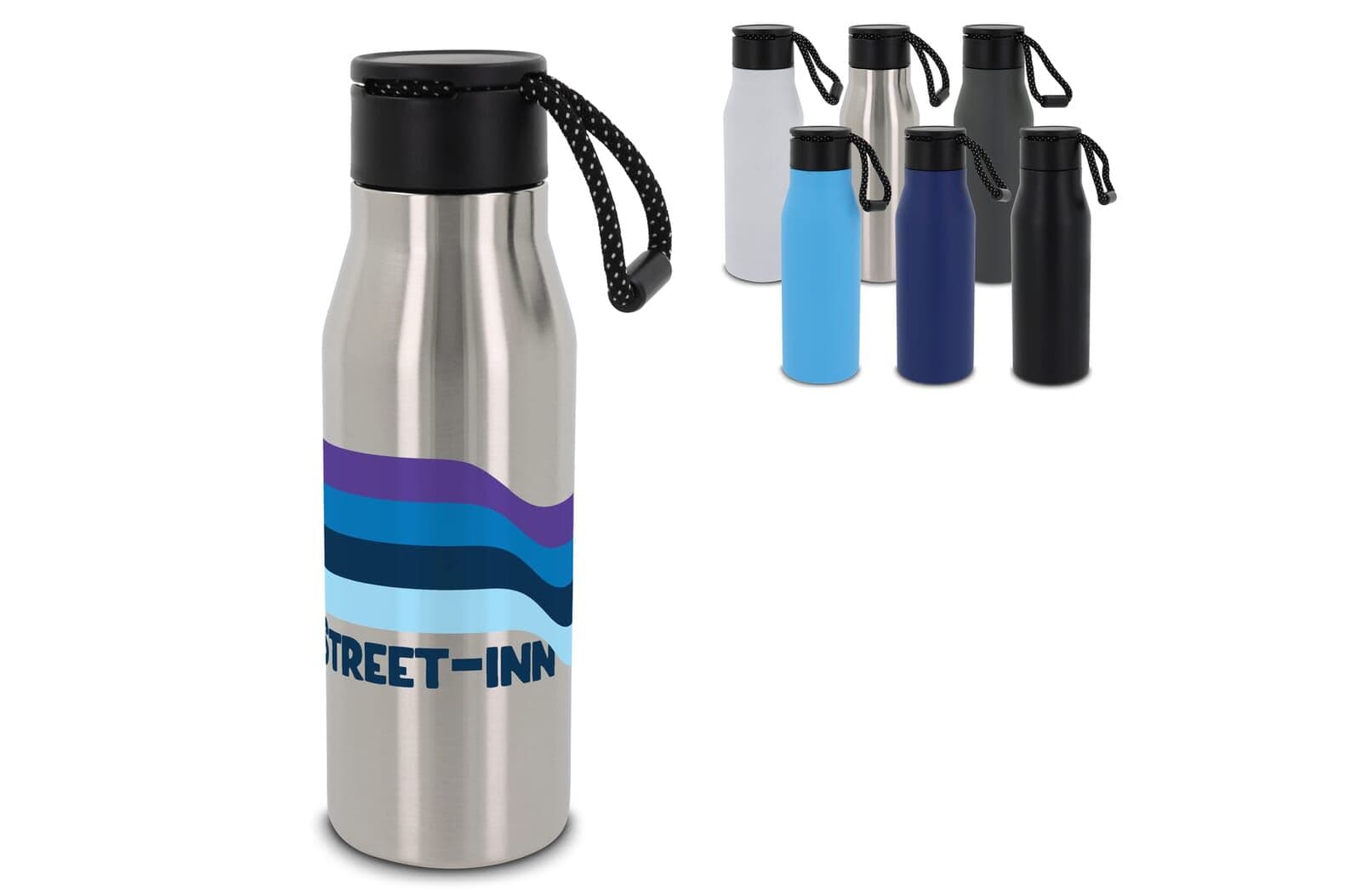 Thermofles met touw 600ml 1