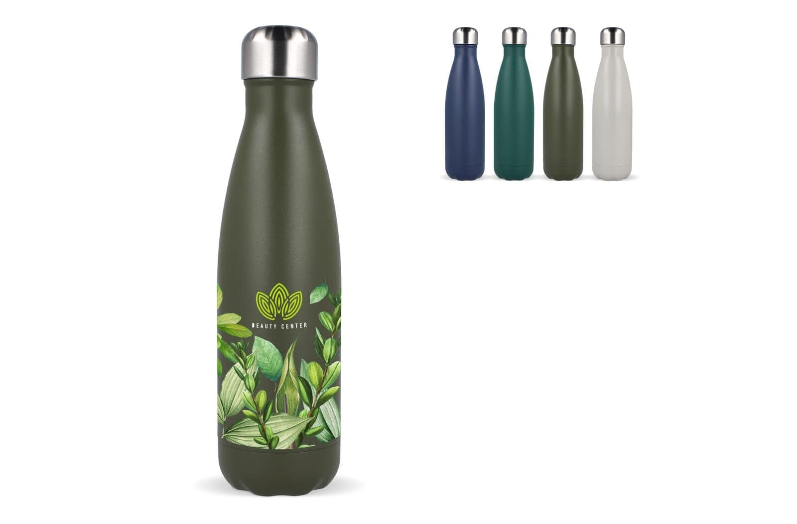 Sagaform Nils stalen fles gepoedercoat 500 ml 1