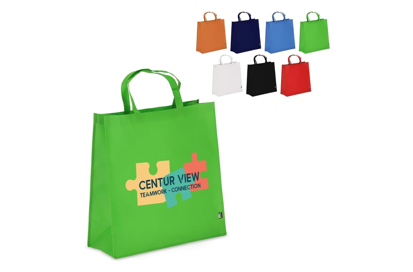 R-PET Draagtas non-woven 45 x 18 x 45cm 75g/m² 1