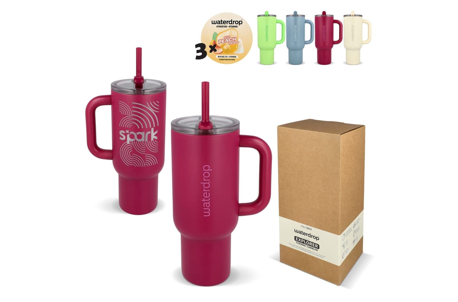 Waterdrop Explorer Thermo Drinkbeker 1.1L 1