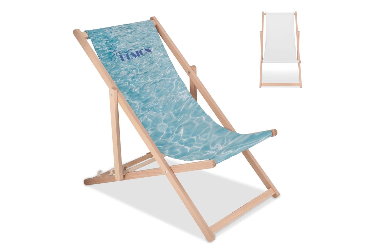 Vouwbare strandstoel sublimatie 1
