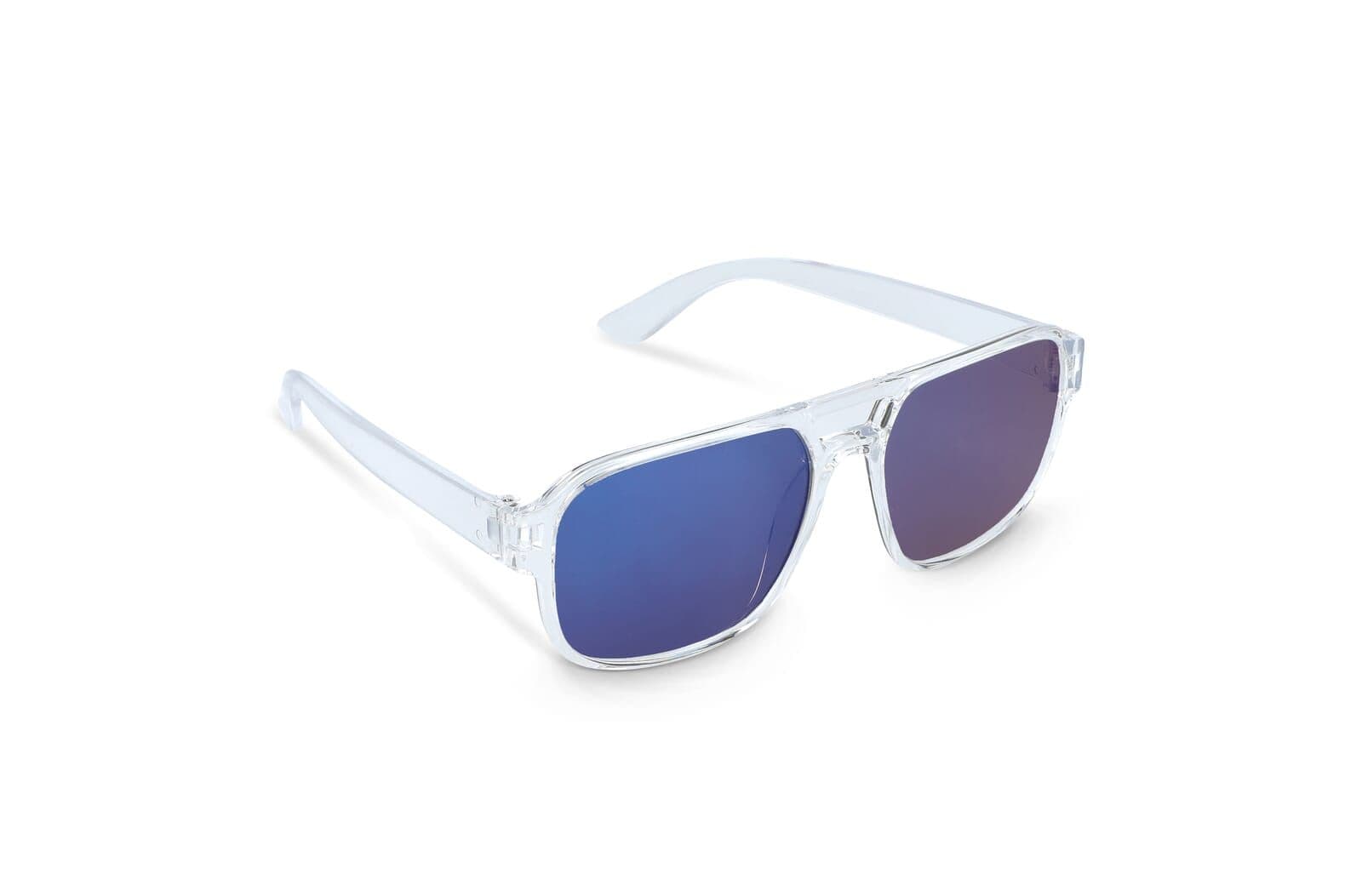 Transparant / Blauw