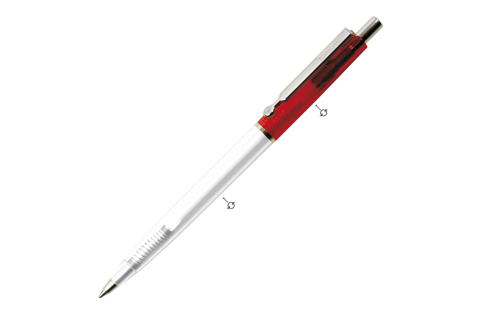 Balpen 925 DP transparant 1