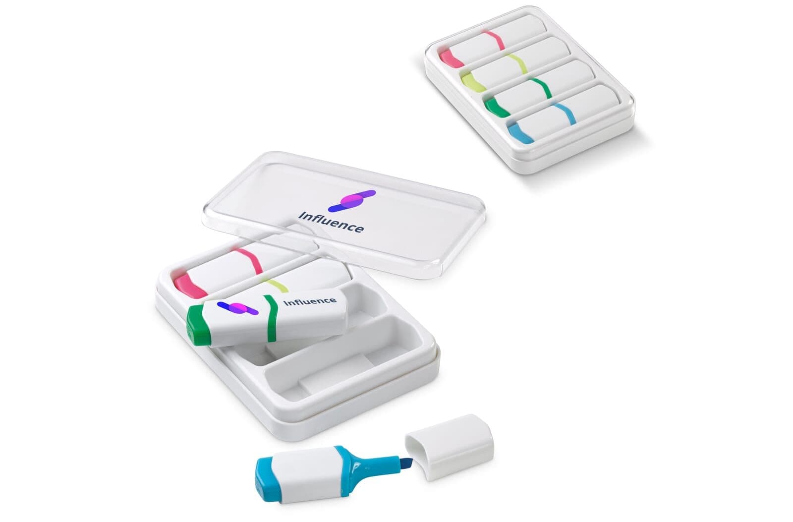 Mini tekstmarkers set van 4 1