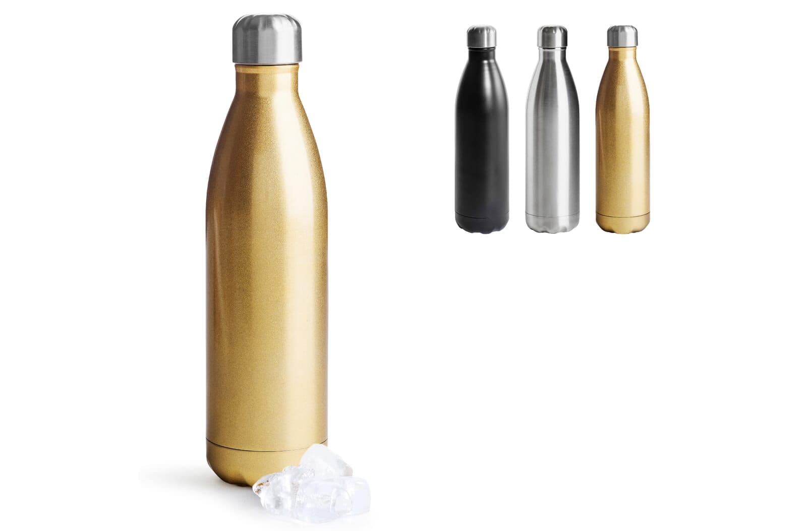 Sagaform Nils stalen fles groot 750ml 1