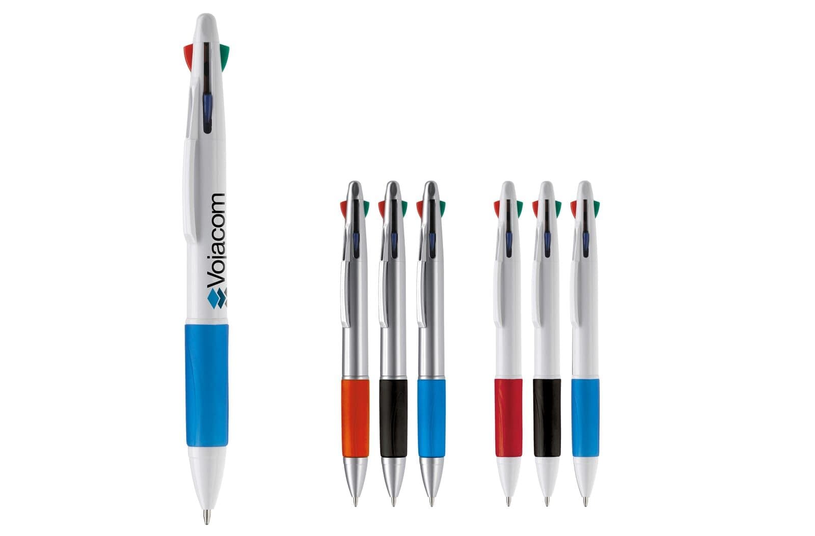 Balpen 4 kleuren hardcolour 1