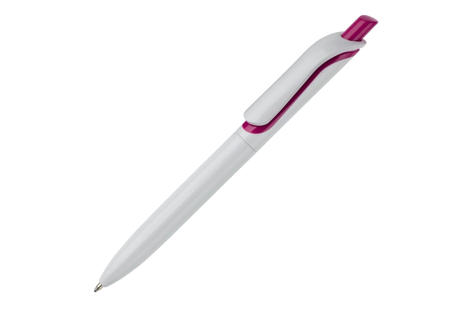 Wit / Donker Roze