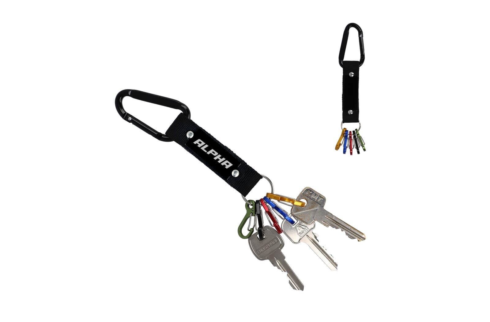 Karabijnhaak sleutelhanger 1