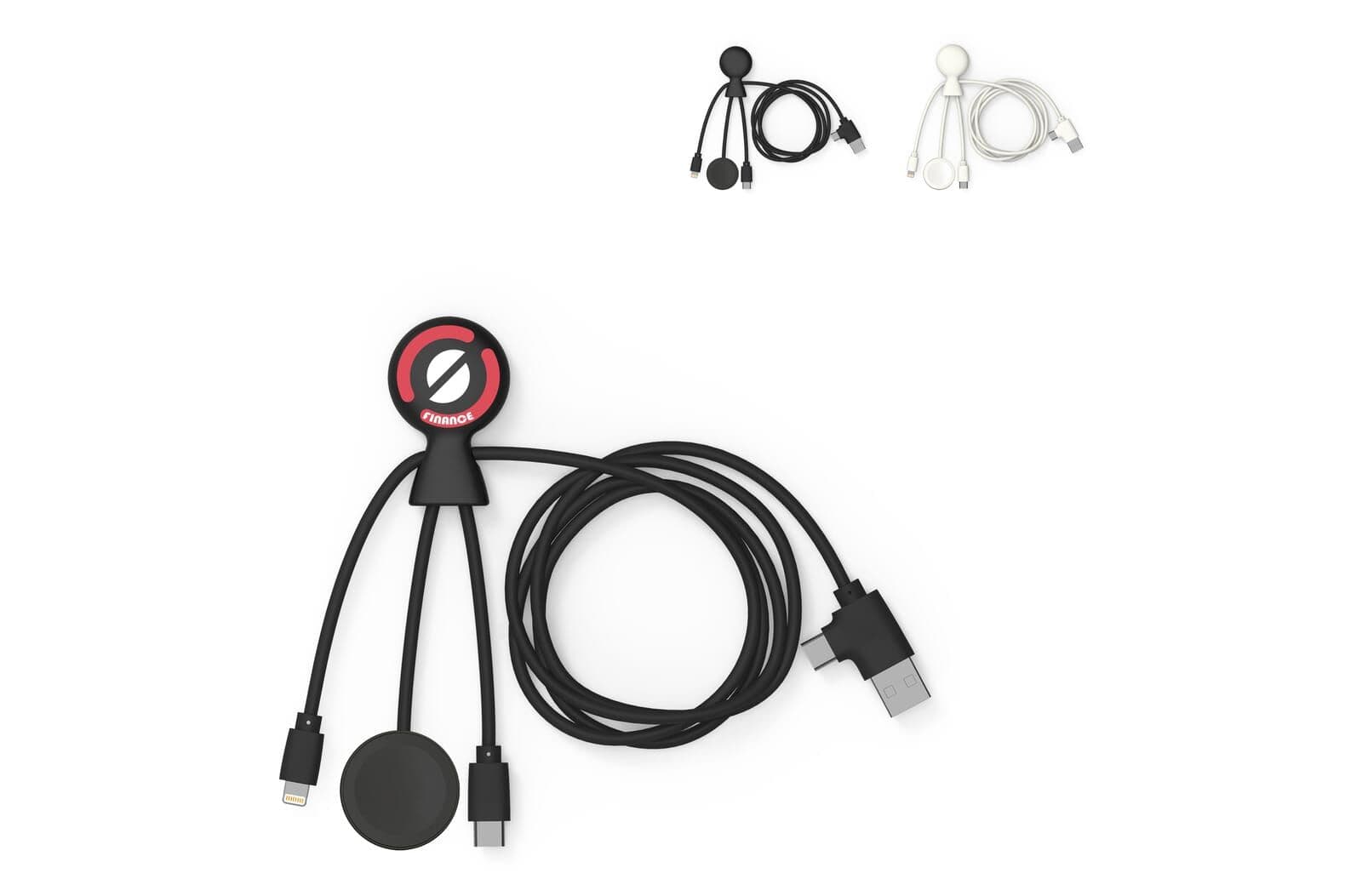 Xoopar Mr. Bio Long Multi Kabel voor Apple/Samsung Watch 1 Meter 1