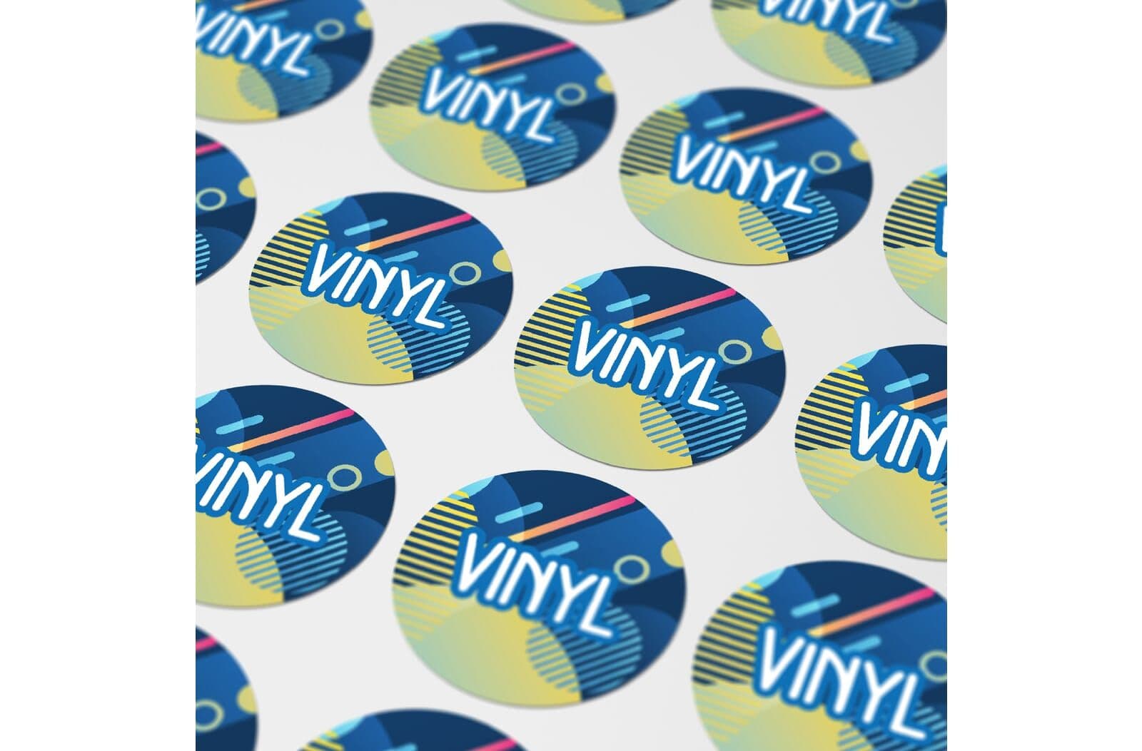 Vinyl Sticker Rond Ø 17 mm 1