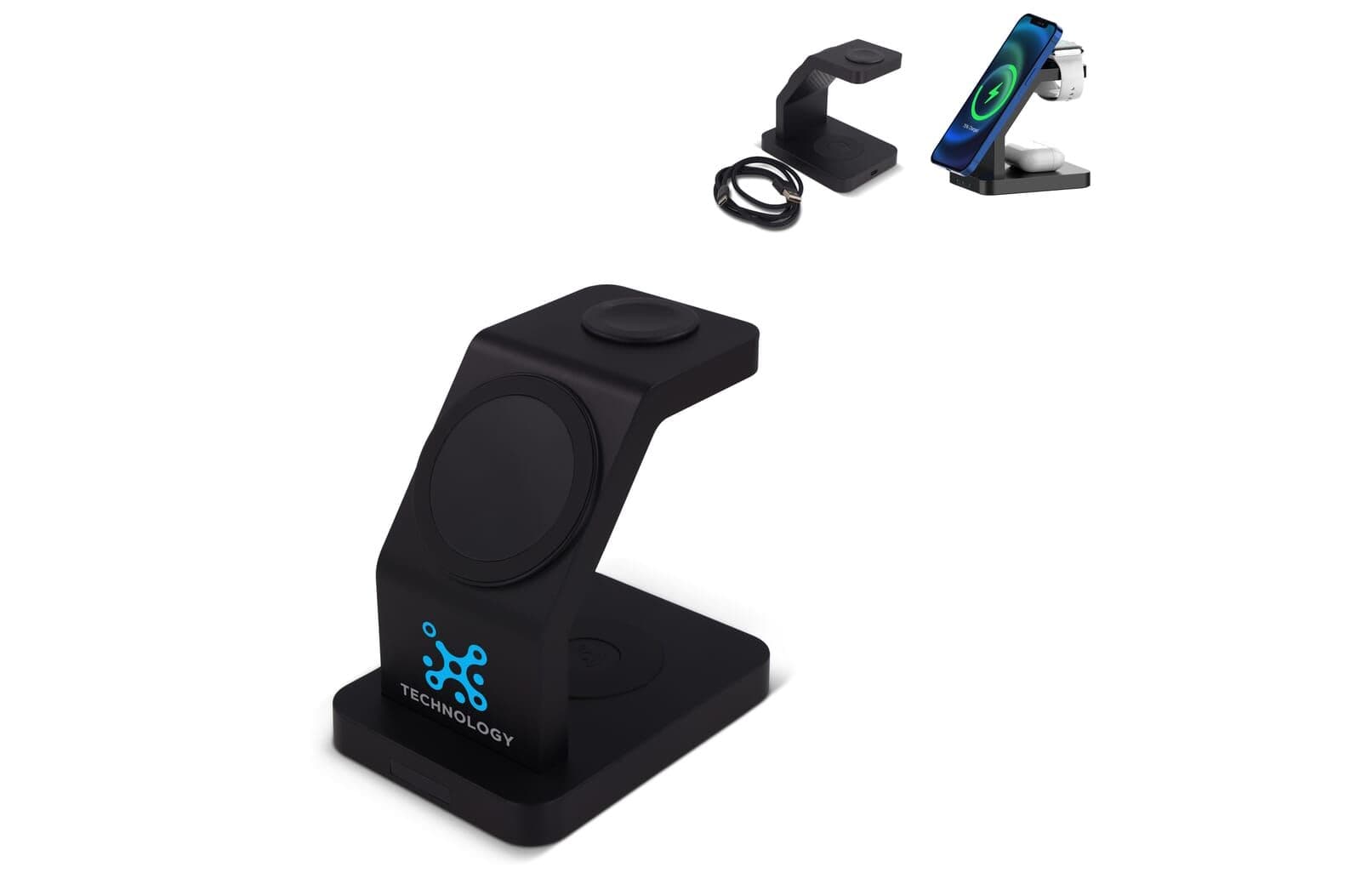 2708 | Xoopar Icon 3 in 1 Magnetic Wireless charger 1
