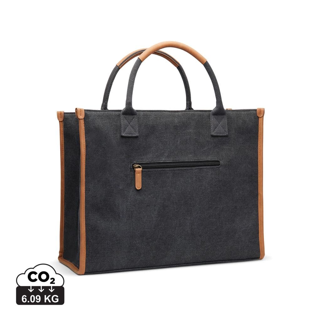 VINGA Bosler RCS recycled canvas office draagtas 1