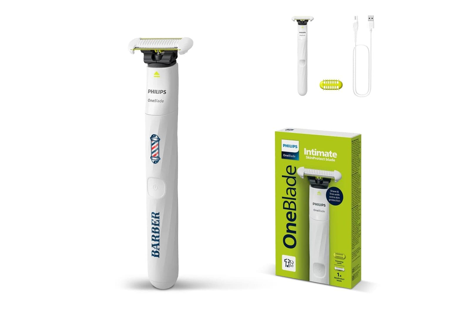 Philips OneBlade Intimate scheerapparaat en trimmer voor intieme zones 1