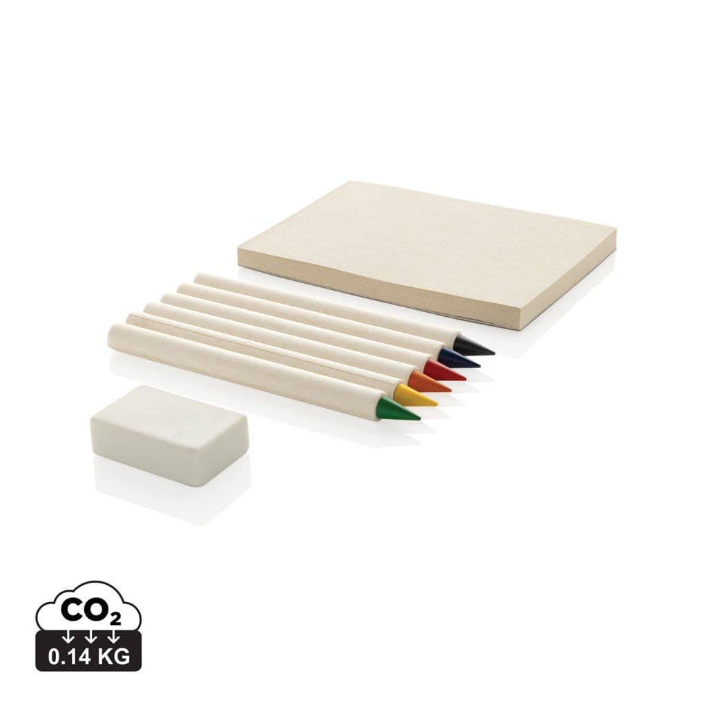 Micki GRS 6-delige set infinity kleurpotloodset met boekje 1