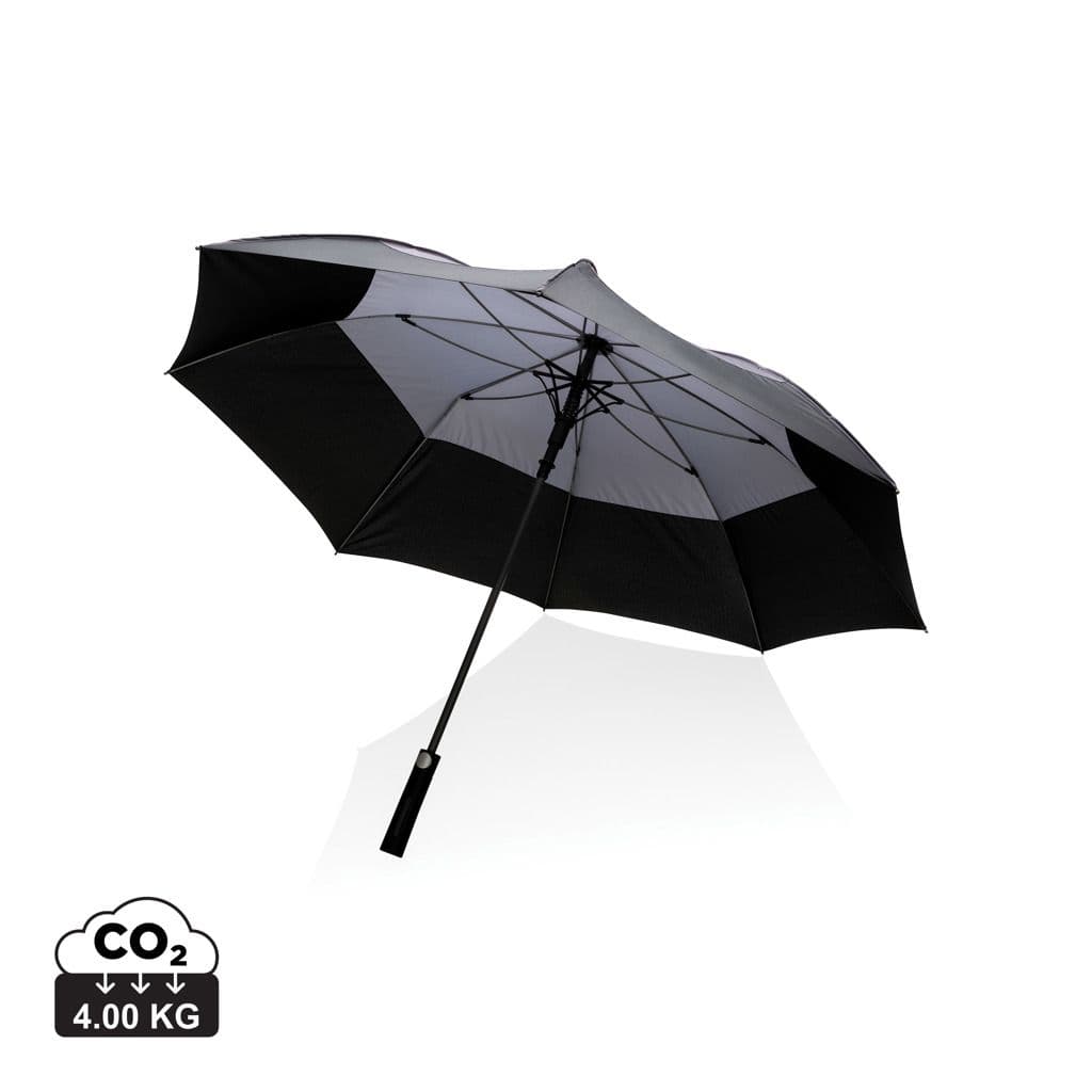 27" Impact AWARE™ RPET 190T auto open stormproof paraplu 1