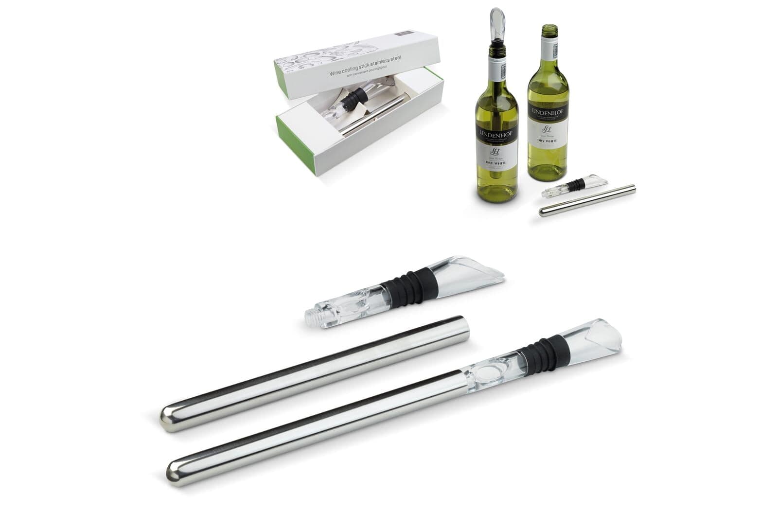 Wijnkoeler stick RVS 1