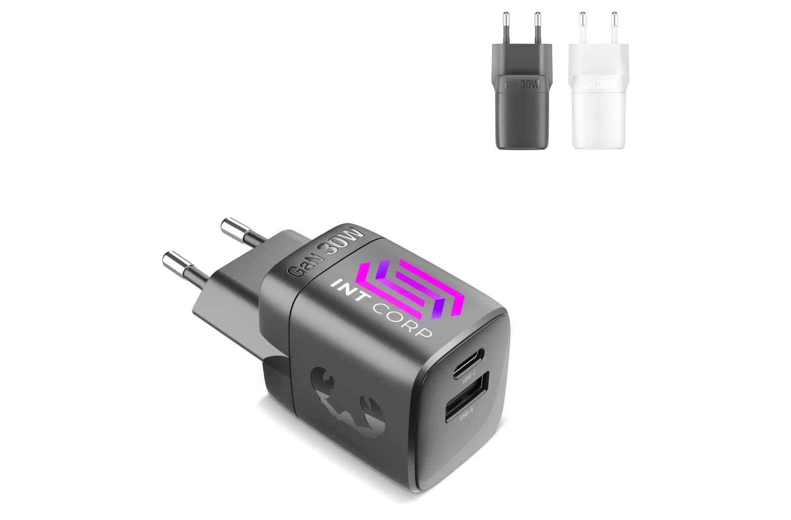 Fresh 'n Rebel 30W Snellader GaN USB-C & USB-A 1