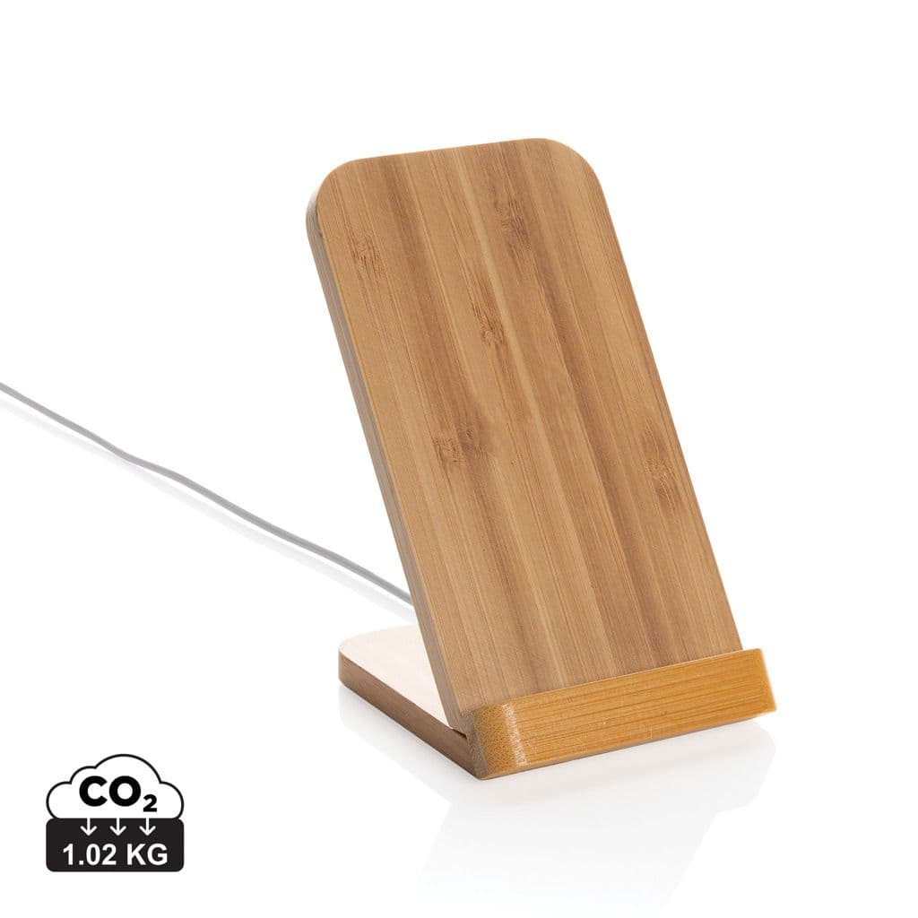 Bamboe 5W draadloze oplaadstandaard 1