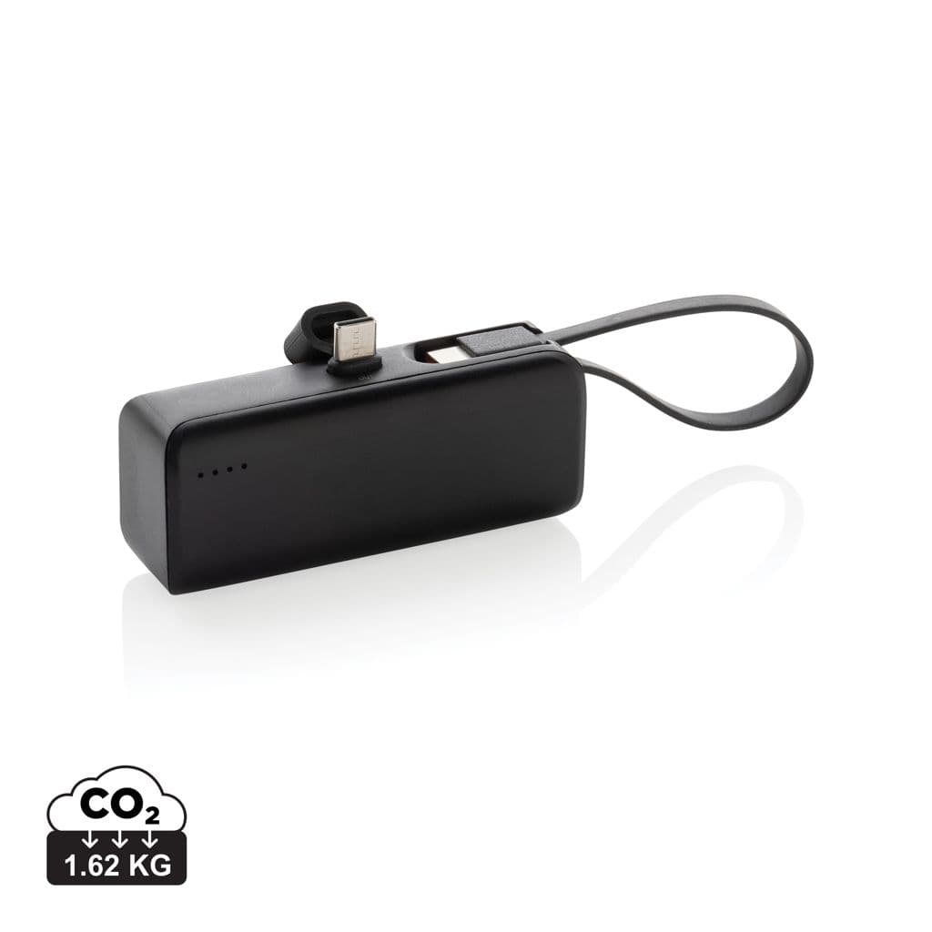 Powerlink RCS Rplastic 3000 mAh powerbank USB C connector 1