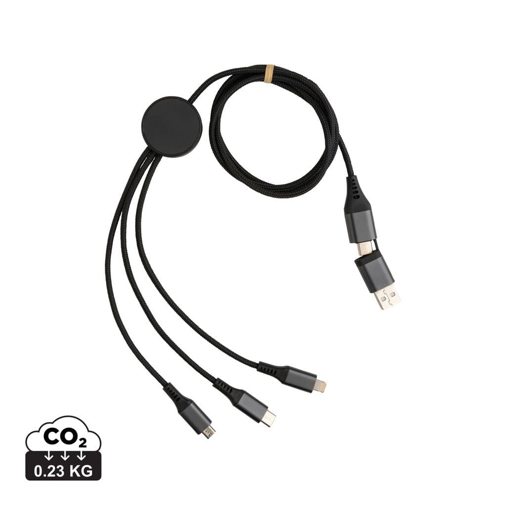 Terra 60W RCS recycled aluminium 120 cm 6-in-1 kabel 1