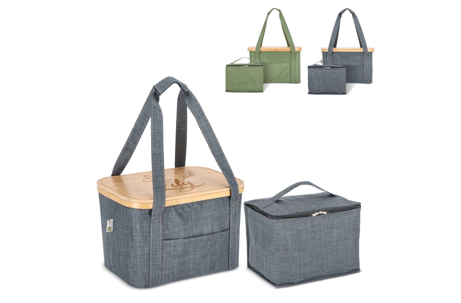 InSideOut Opvouwbare (koel) mand Sogne 38 x 26 x 25cm rPET 1