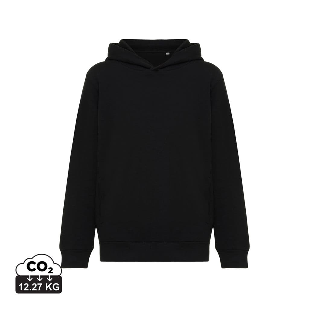 IQONIQ Yengo kids recycled katoen hoodie met steekzakken 1