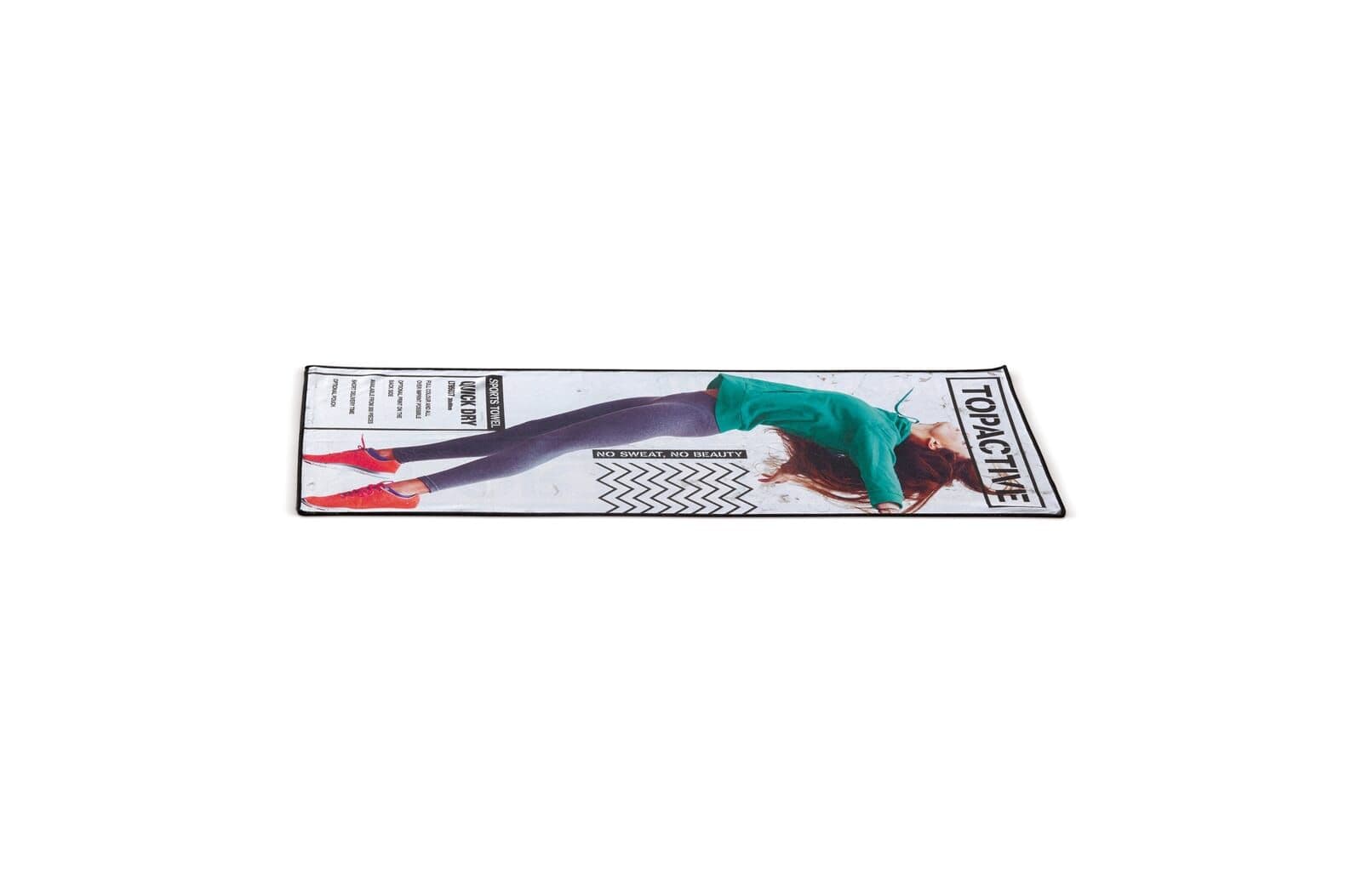 Sneldrogende sporthanddoek met custom-made print 1