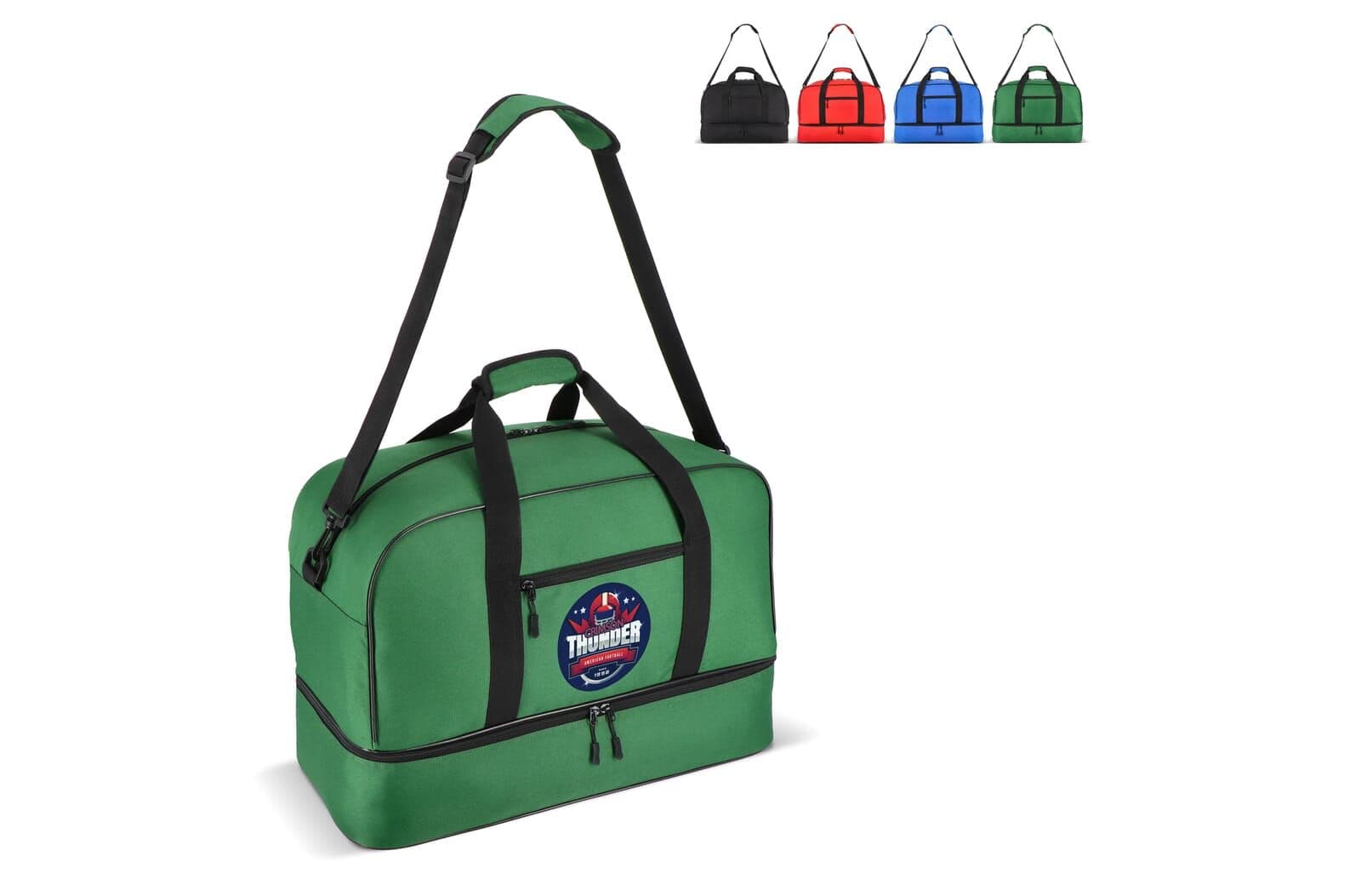 600D gerecycled PET sport- en reistas 55.5 x 25 x 36 cm 50 L 1