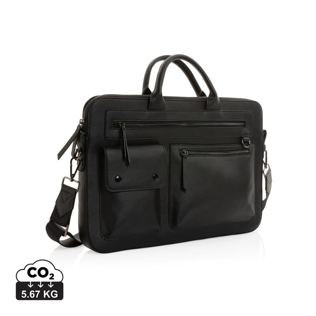 Swiss Peak GRS gerecyclede PU 14 inch laptoptas 1