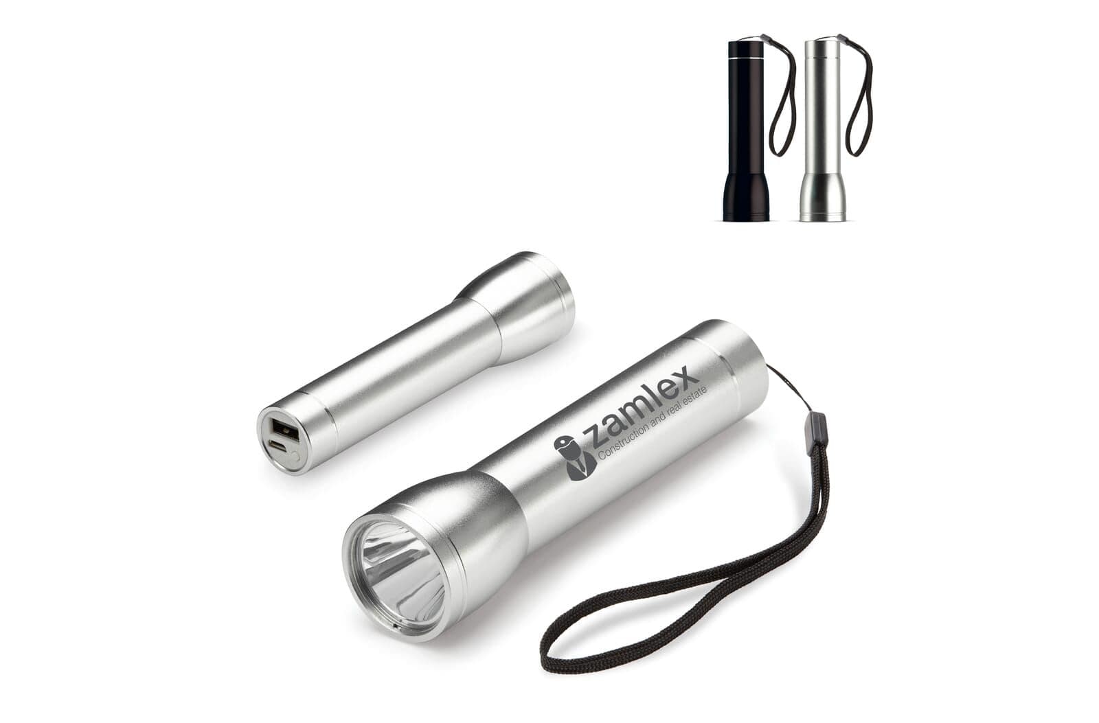 Powerbank zaklamp 2200mAh 1