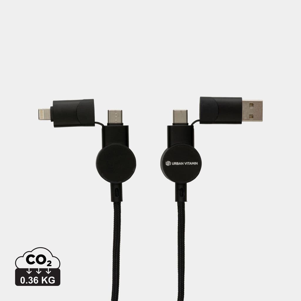 Oakland 1.2meter RCS rplastic 6-in-1 fast charging 45W kabel 1