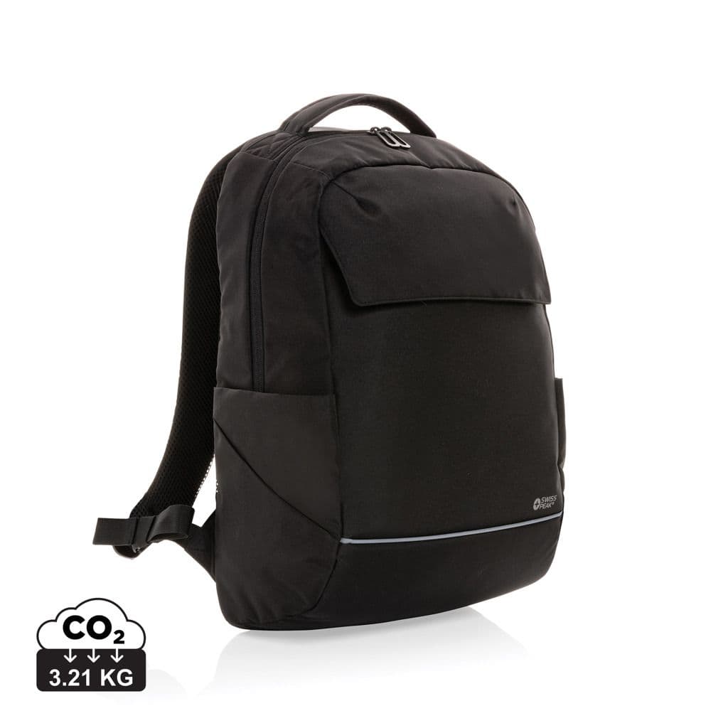 Swiss Peak Brooke AWARE™ RPET daily 15.6" laptop rugzak 1