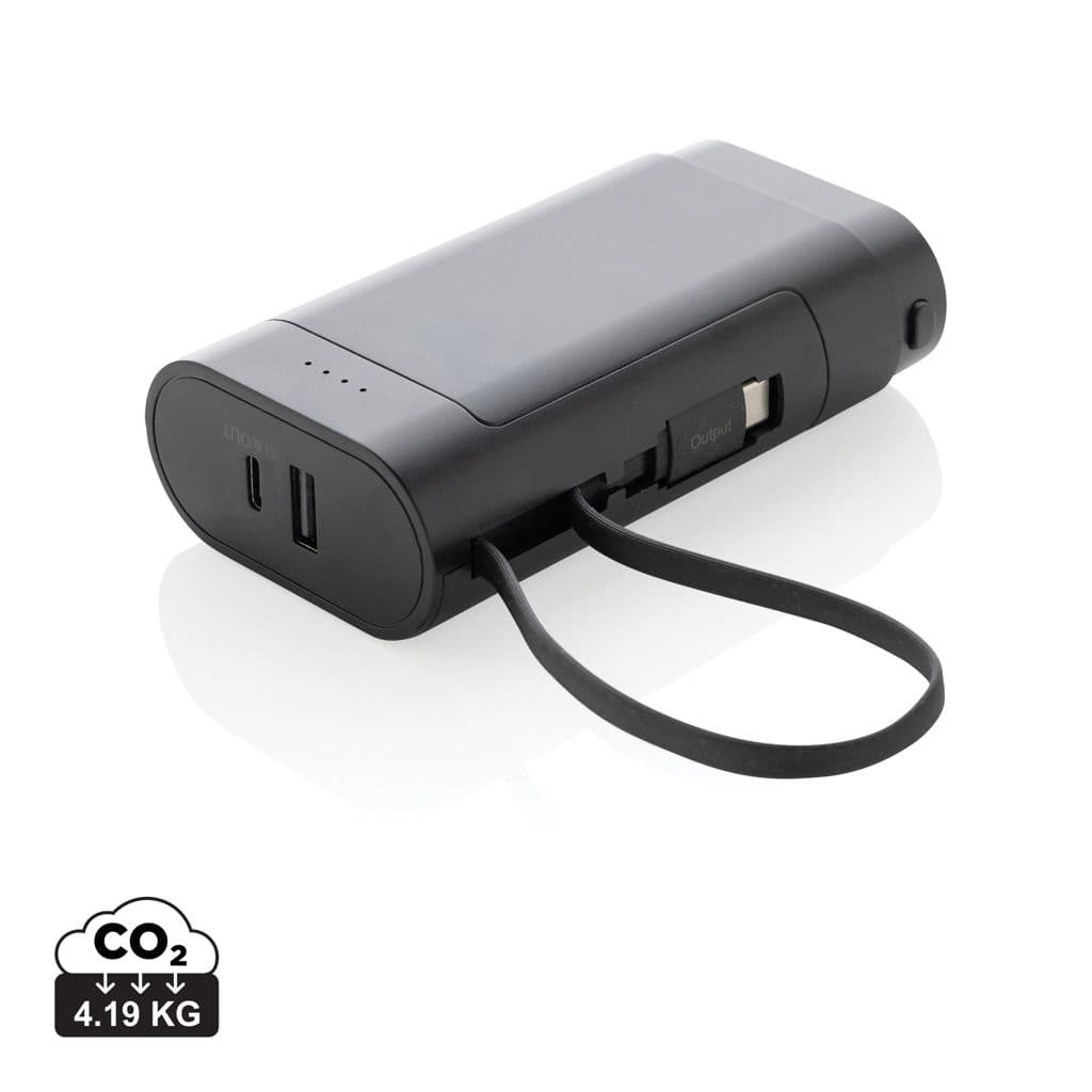 CycleCell 10.000 mAh powerbank met verwijderbare batterij 1