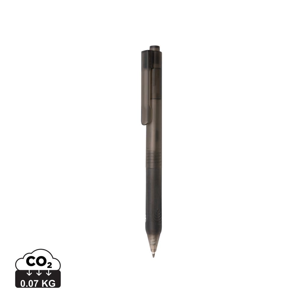 X9 frosted pen met siliconen grip 1