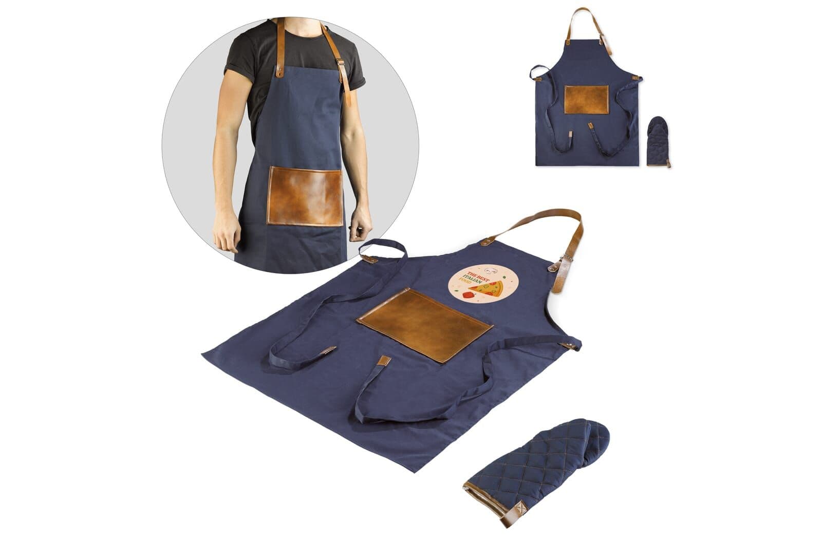 Bbq schort en want 1