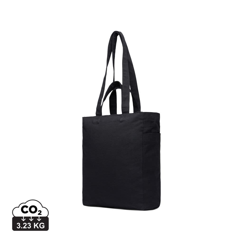 VINGA Hilo AWARE™ gerecycled canvas tas met ritssluiting 1